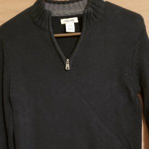 Cherokee, Black sweater, long sleeve, Size Small (6-7)
